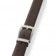 Classic Leather Belt Brown Caviar Leather